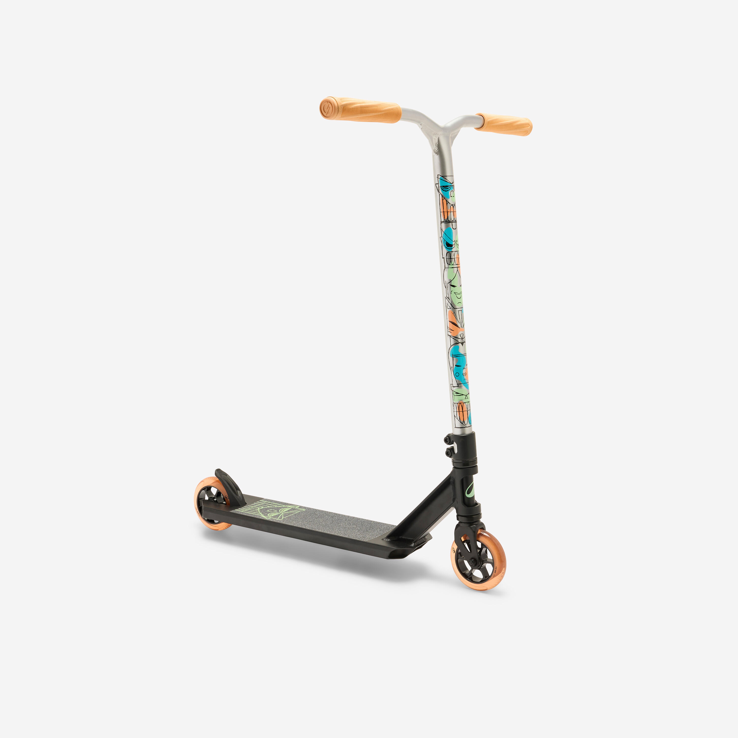 Stunt-Scooter Freestyle - MF520 Totem 110mm-Rollen, 3,4 kg