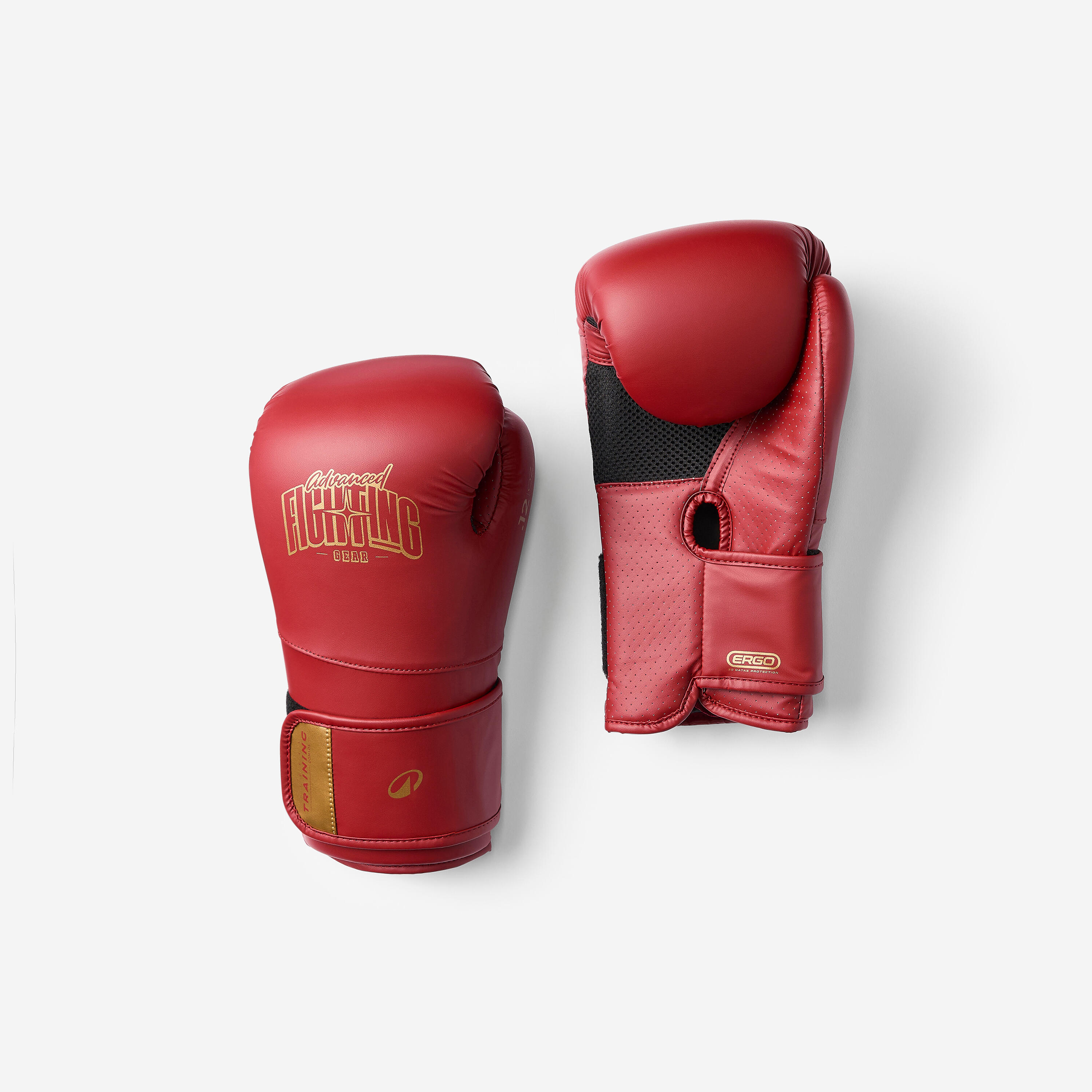 Boxhandschuhe Training ergonomischer Schaumstoff - rot
