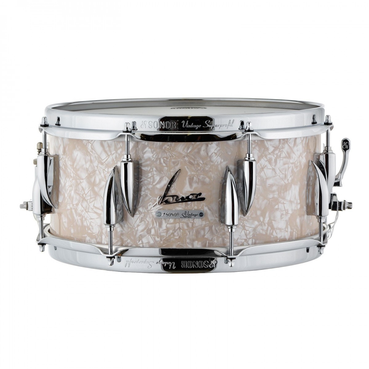 Sonor Vintage 13 x 6 Snare Drum Buche Vintage Pearl