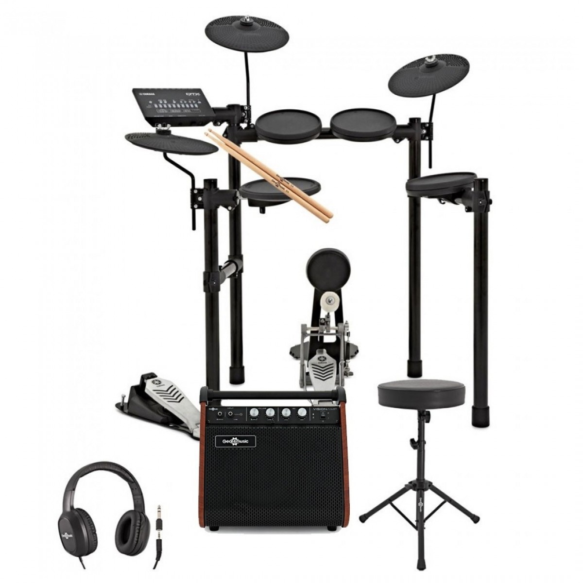 Yamaha DTX452K E-Drums-Bundle