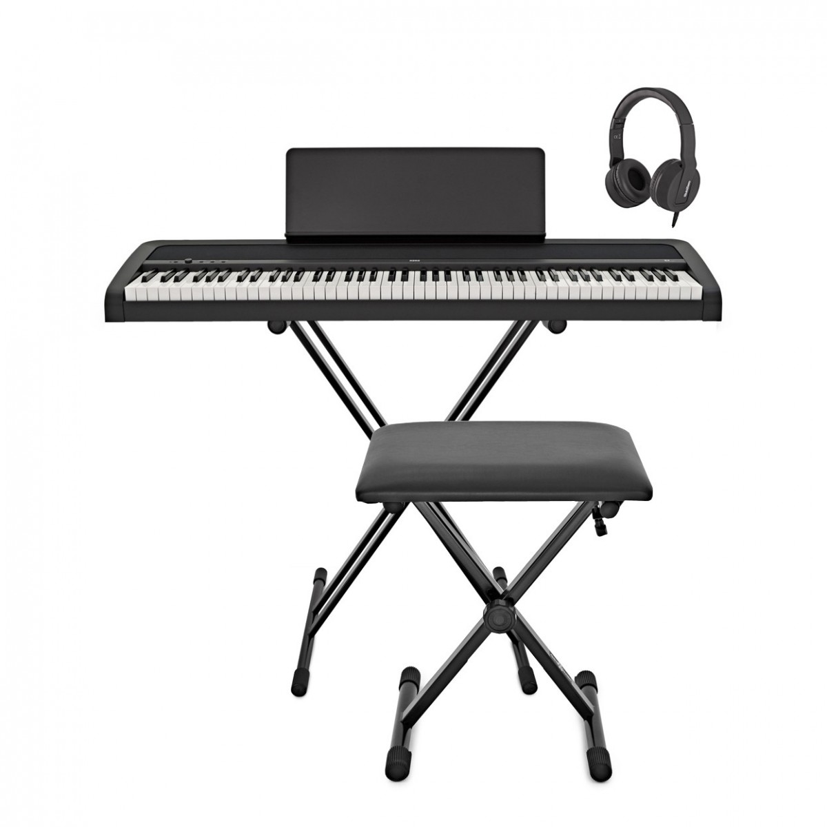 Korg B2 Digital Piano Paket schwarz