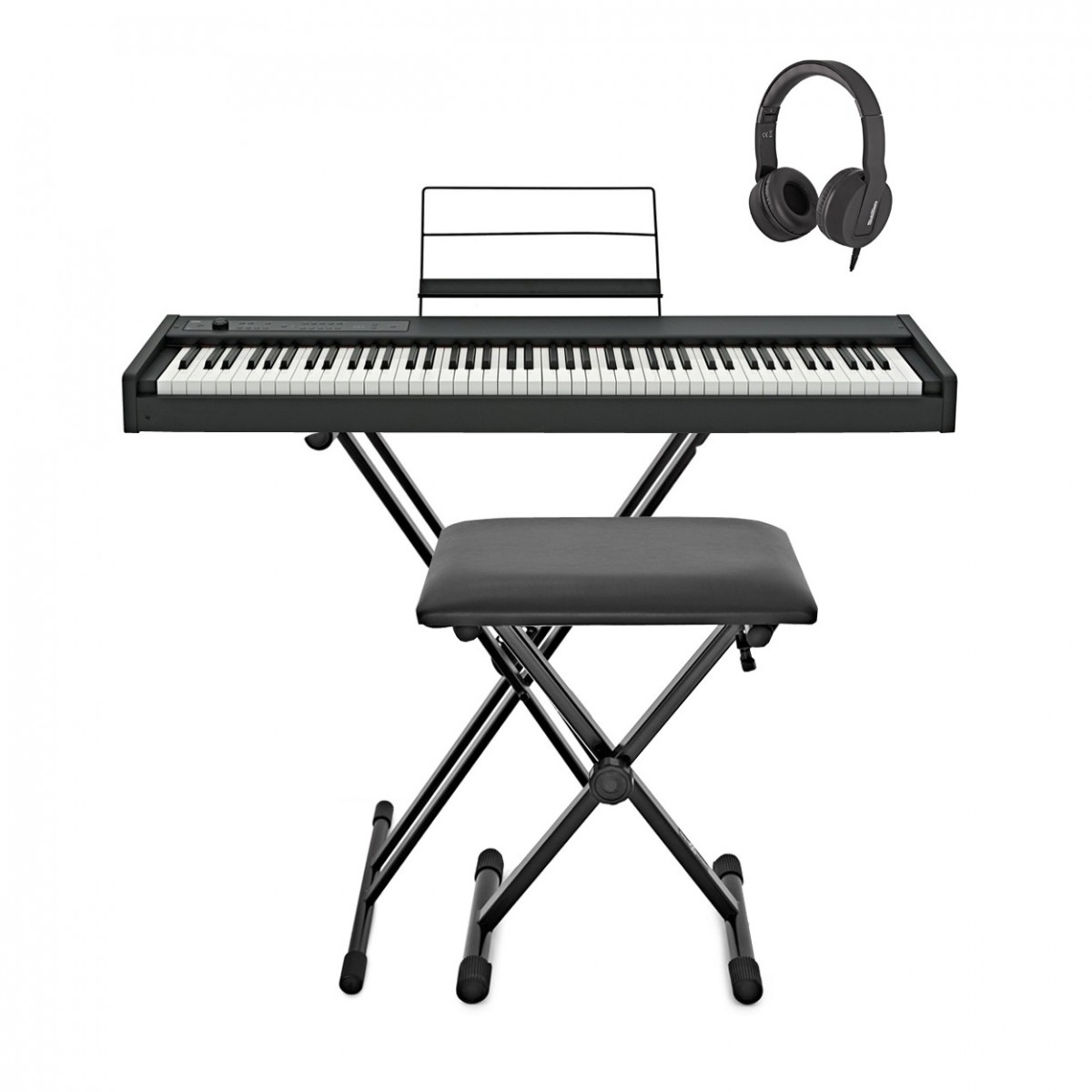 Korg D1 Digital Piano Paket schwarz