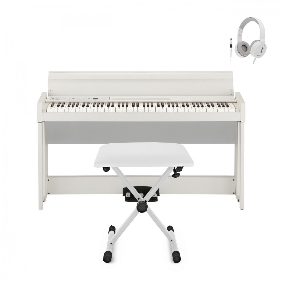 Korg C1 Air Digitalpiano-Bundle Weiß