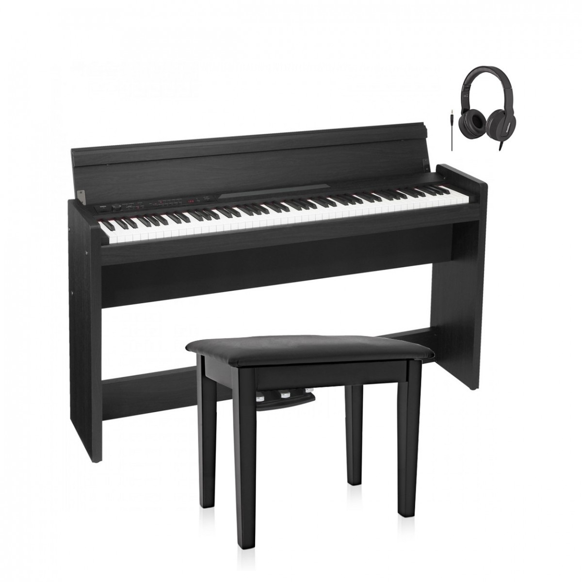 Korg LP-380U Digitalpiano-Bundle Rosenholz schwarz Maserung