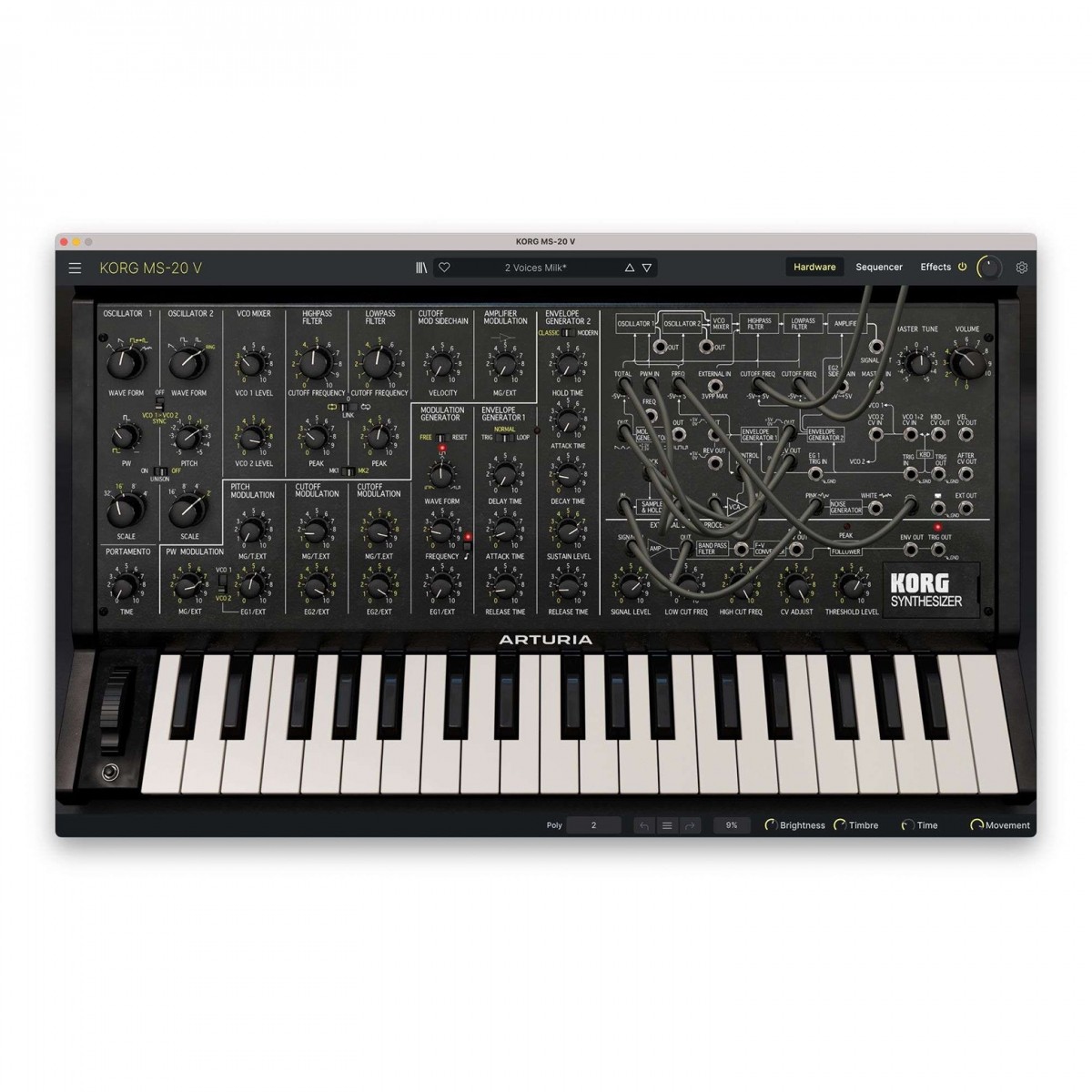 Arturia KORG MS-20 V