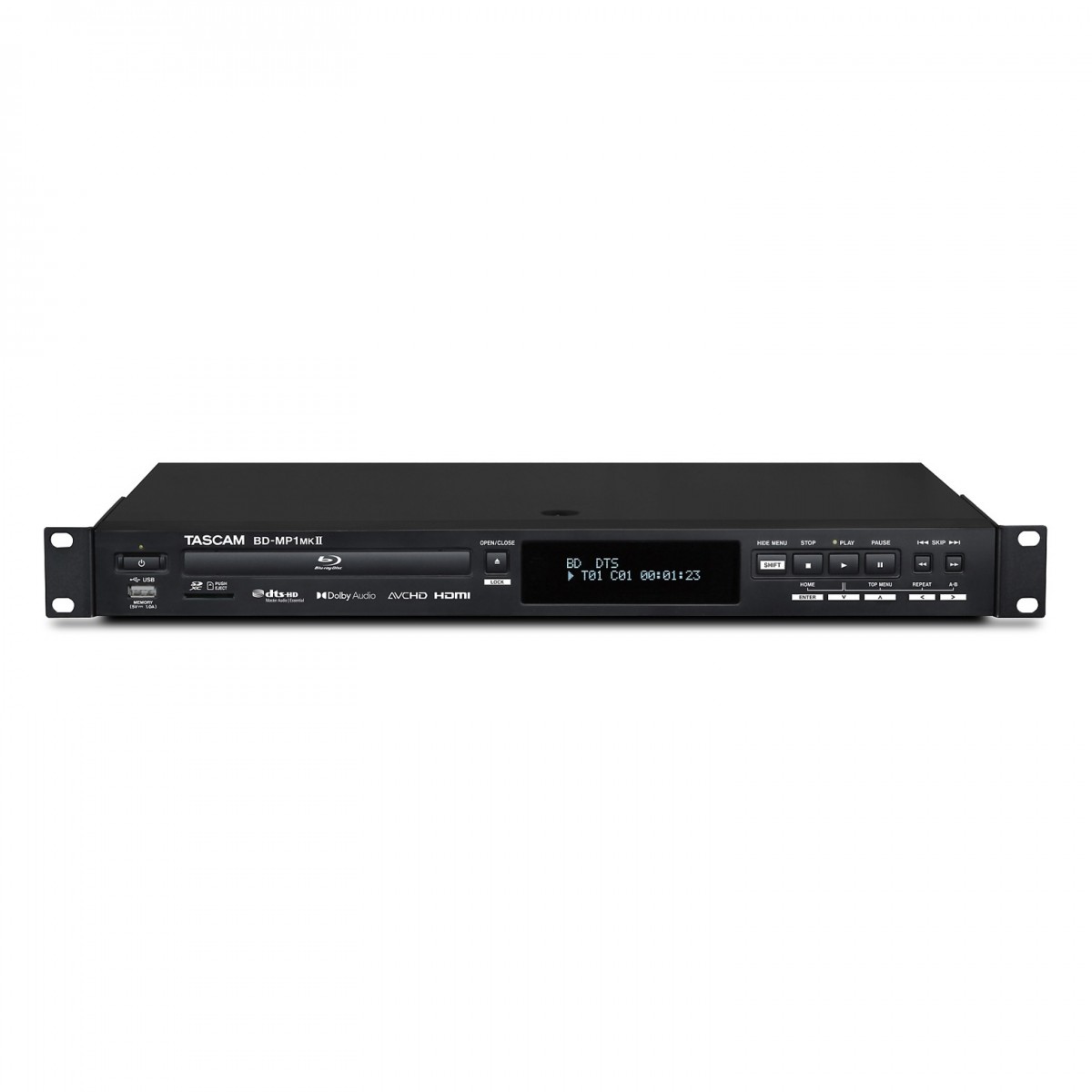 Tascam BD-MP1 MK2 Blu-Ray Player für Touring und Installation