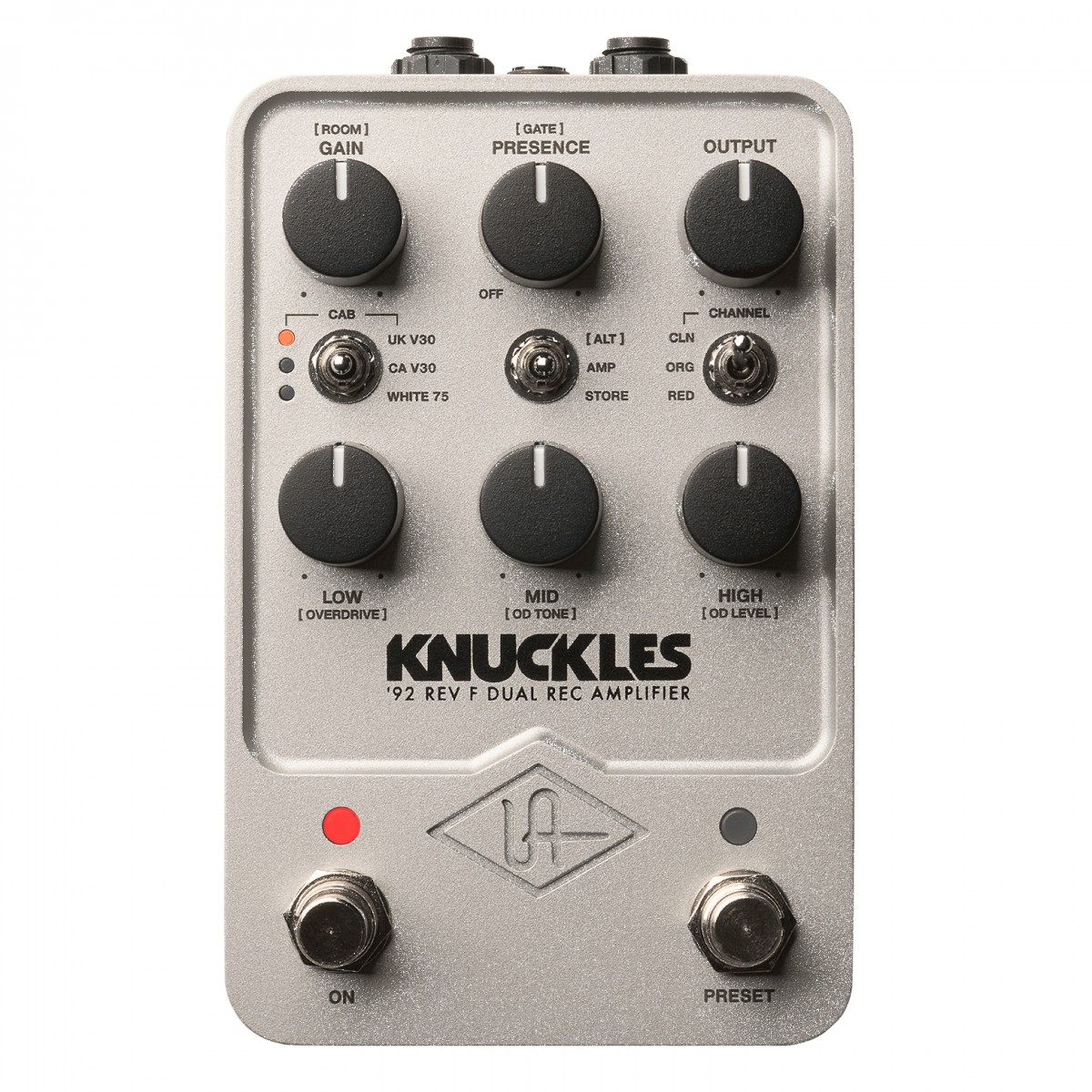 Universal Audio Knuckles 92 Rev F Dual Rec Amplifier Pedal