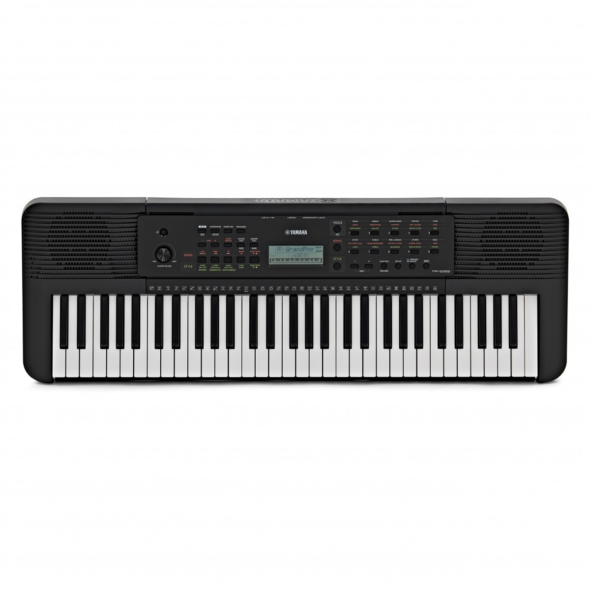Yamaha PSR E283 Tragbares Keyboard Schwarz