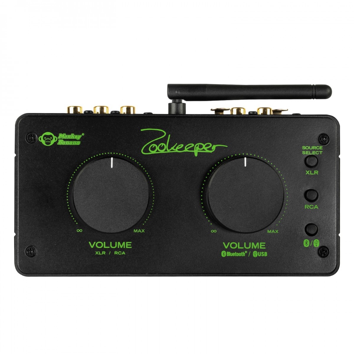 Affe Banane Zoowärter Monitor Controller