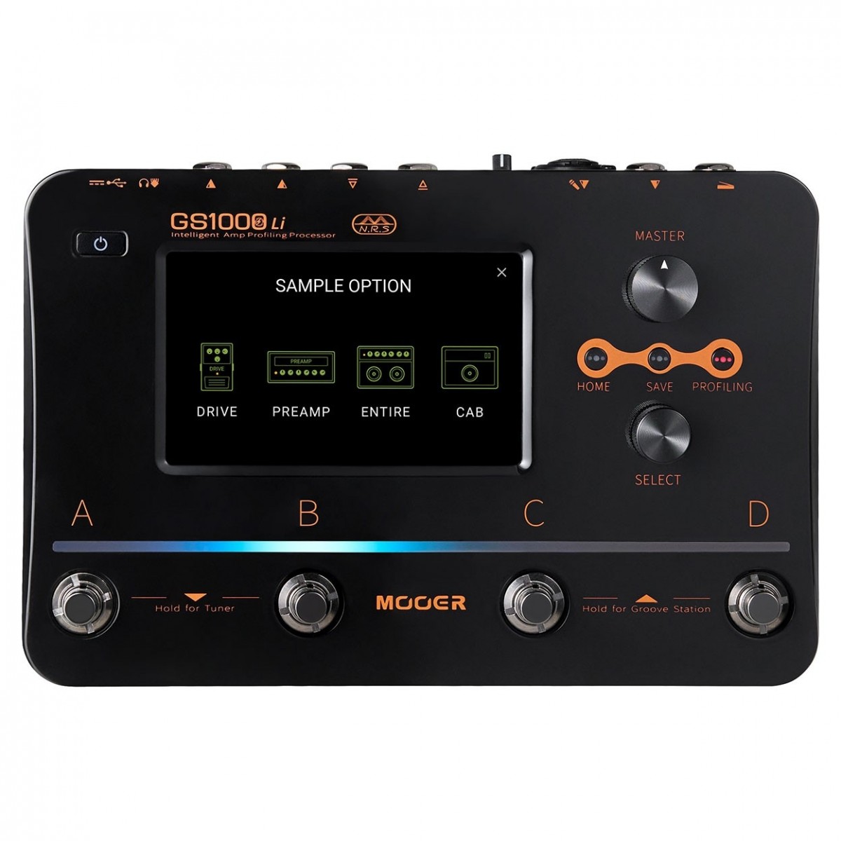 Mooer GS1000LI Profiler & Multi-Effekt-Prozessor mit Batterie