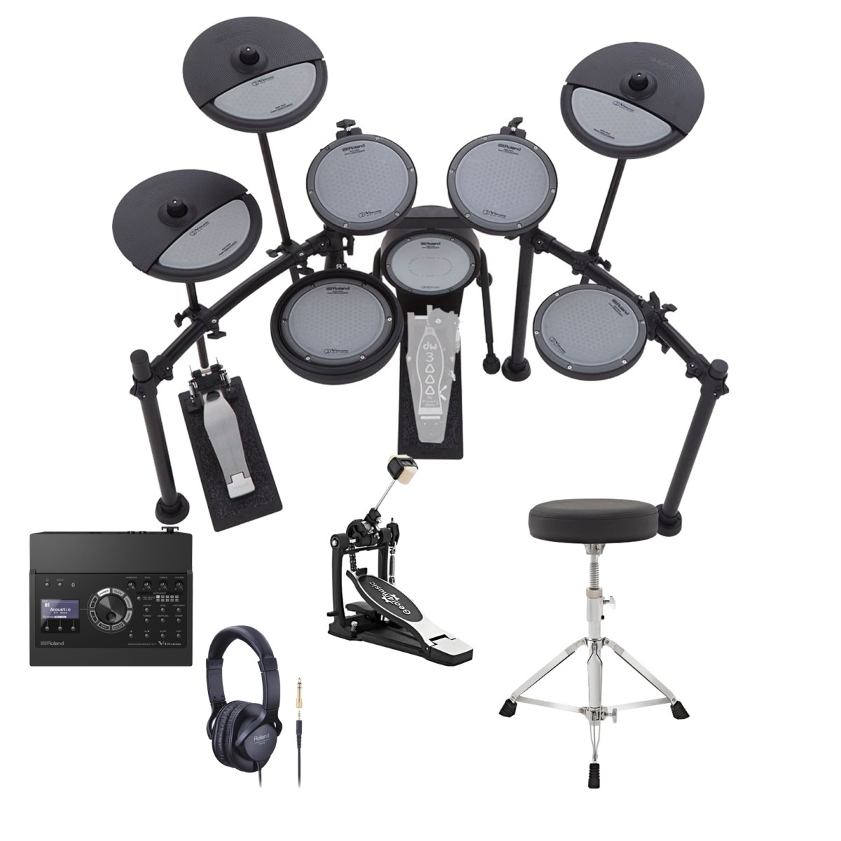 Roland VQD106 V-Drums Leises Design Pads Bausatzpaket