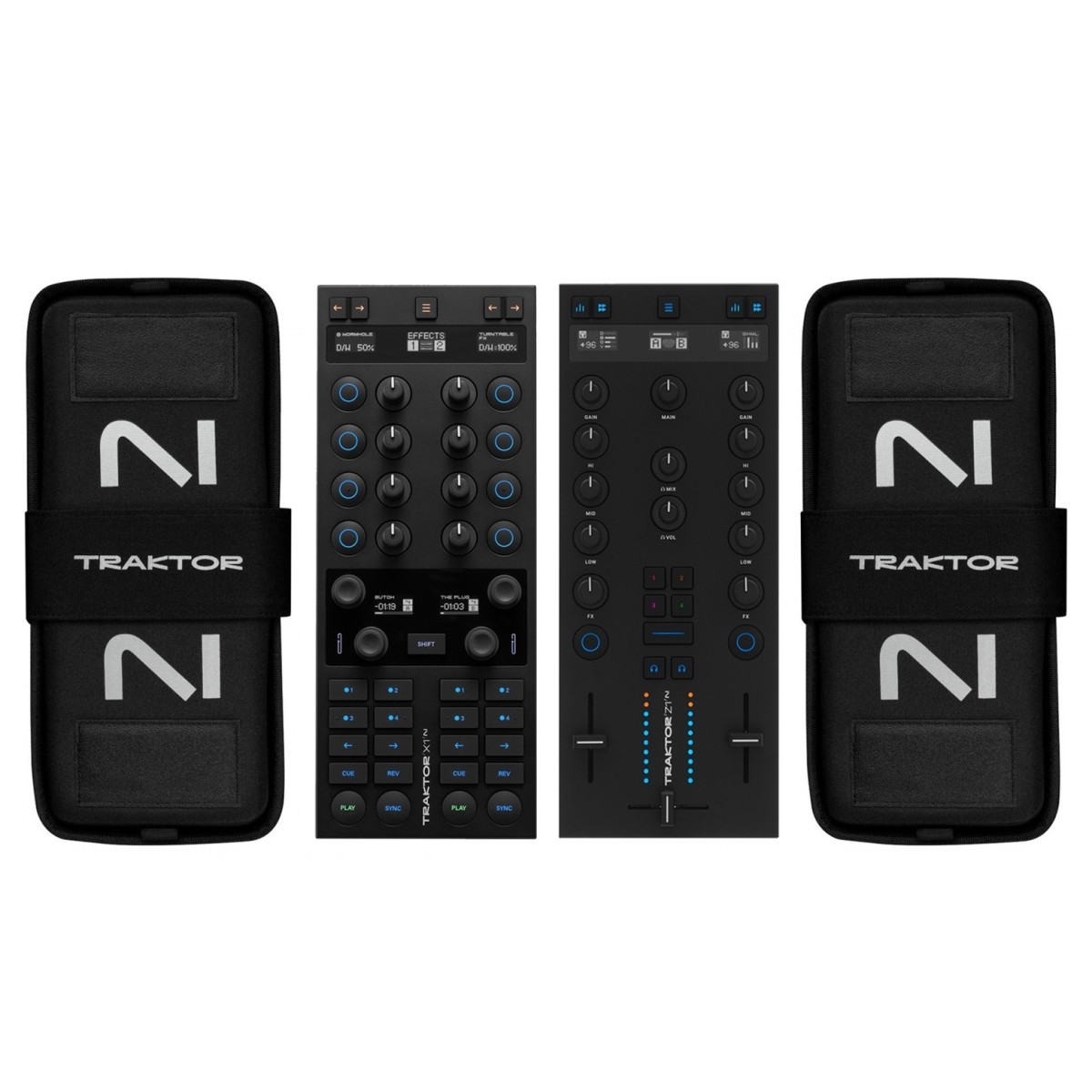 Native Instruments Z1 MK2 und X1 MK3 mit Traktor Modular Bags