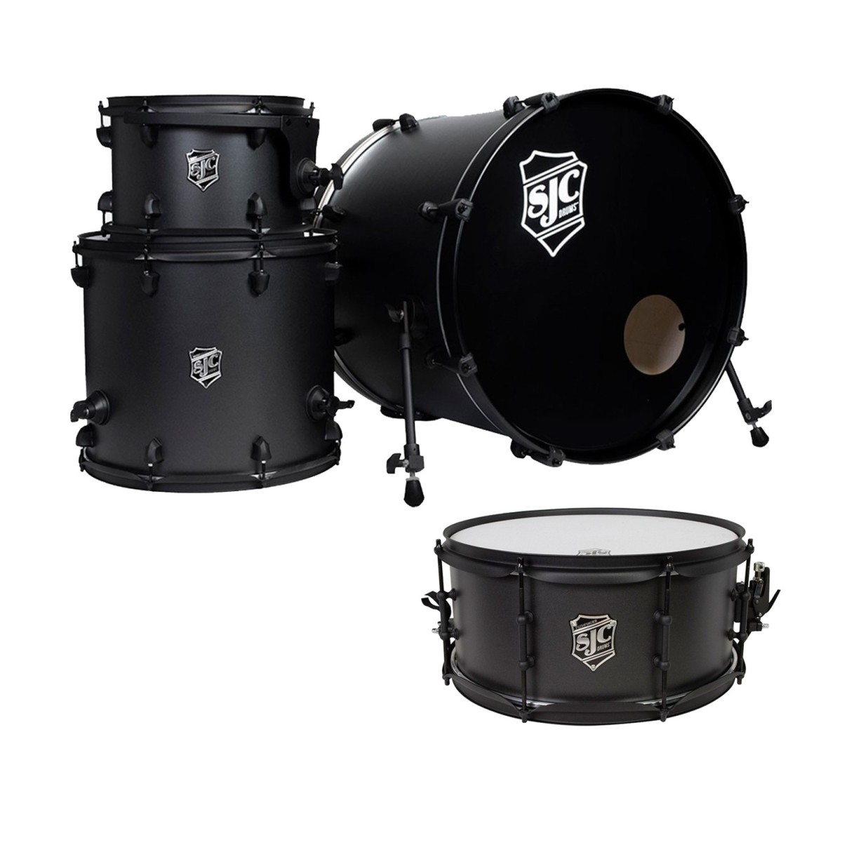 SJC Drums Pathfinder Kesselsatz &Snare Drum Custom Bundle