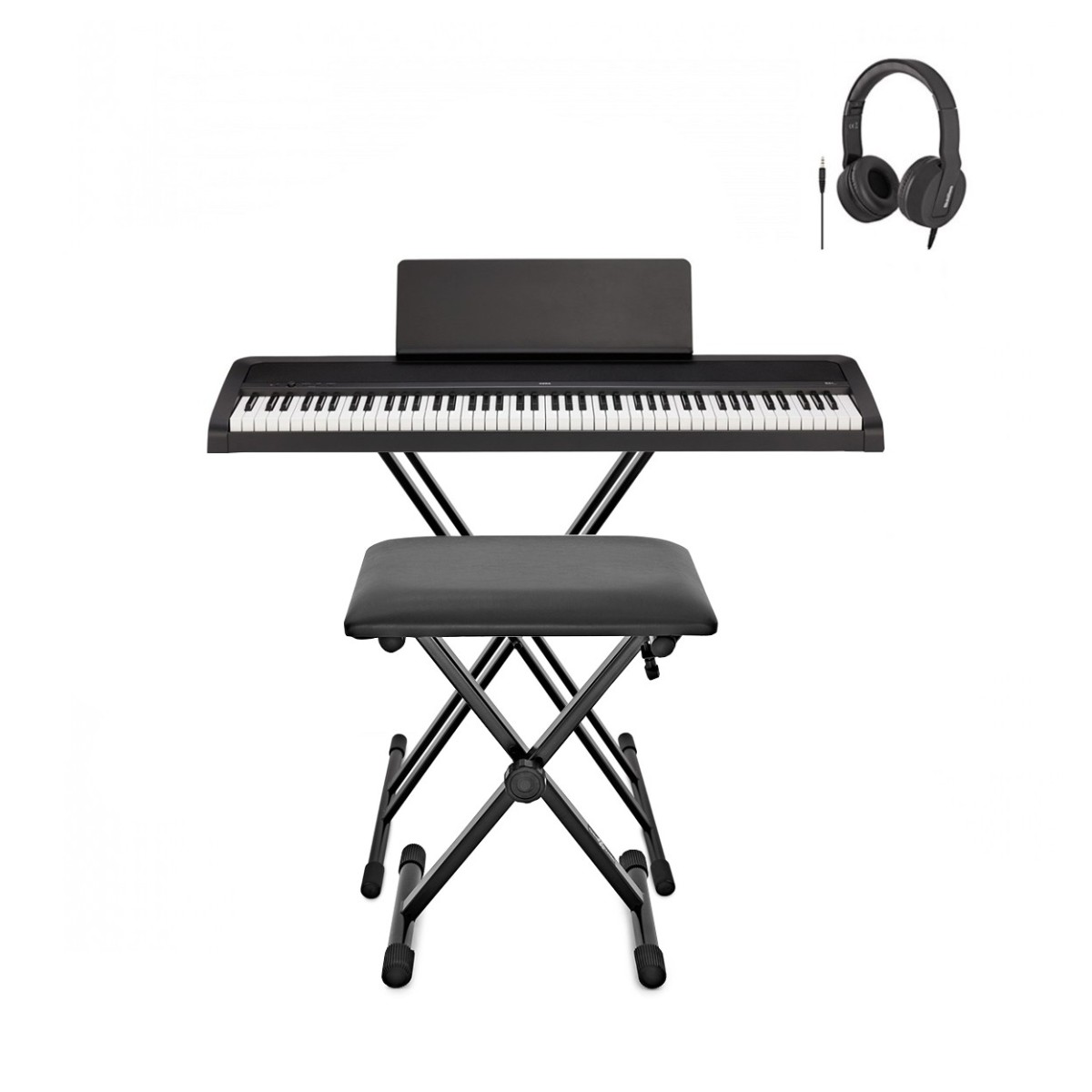 Korg B2+ Digital Piano Paket schwarz