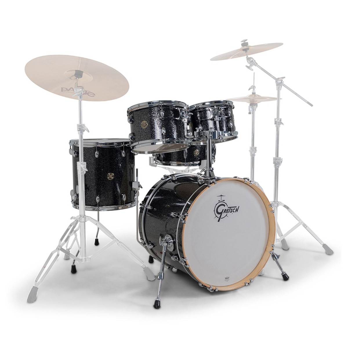 Gretsch Catalina Maple 20 Fusion 5pc Kesselsatz Black Stardust