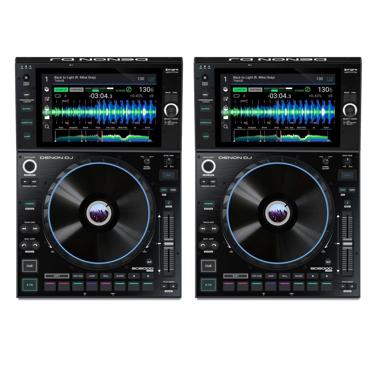 Denon DJ SC6000 Prime Media Player (Paar)