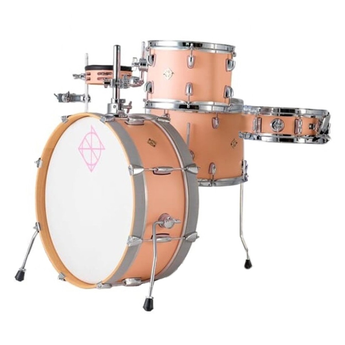 Dixon Drums Little Roomer 20 5pc Kesselsatz Satin Peach Fuzz