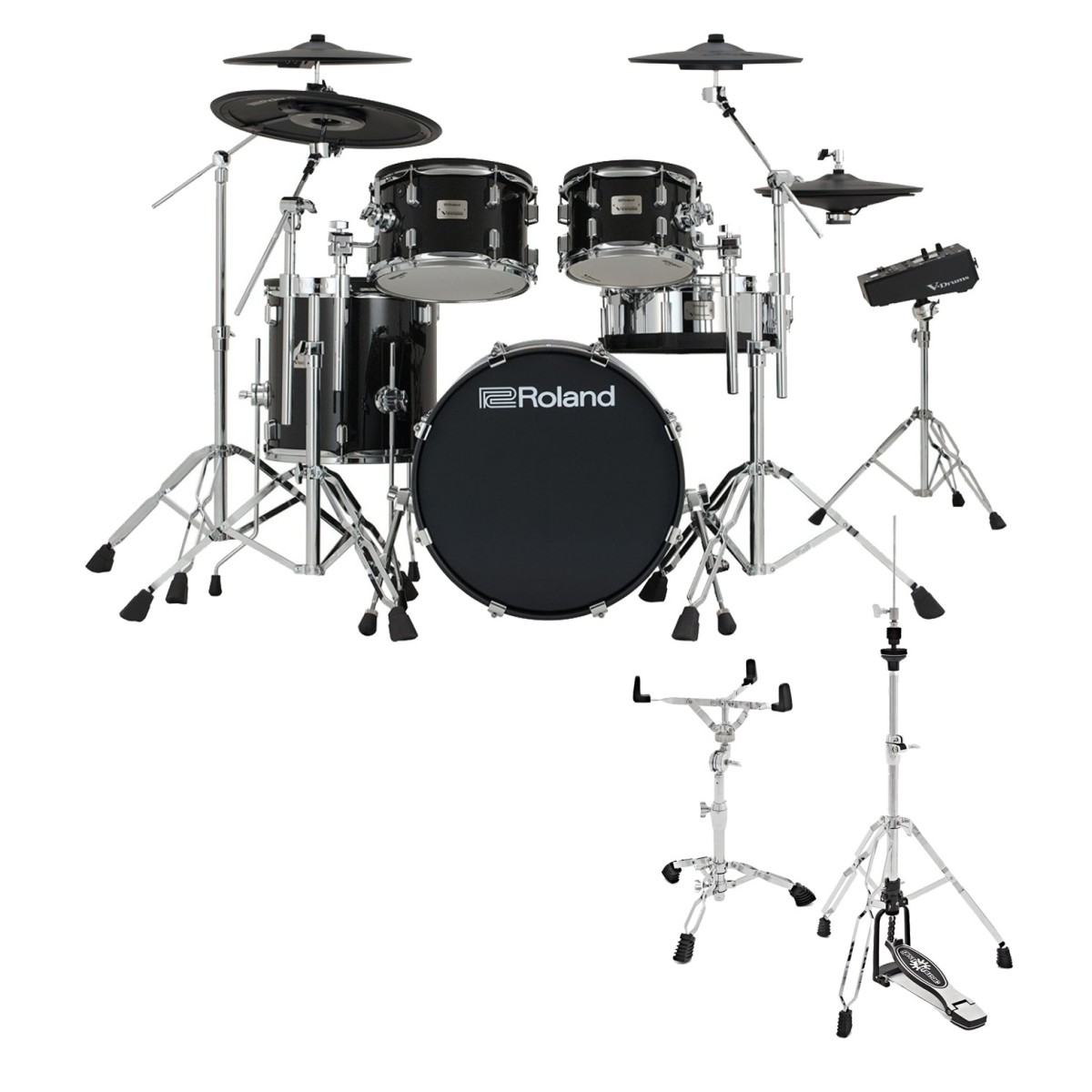 Roland VAD516 V-Drums Akustisches Design Elektronisches Schlagzeug mit Hardware