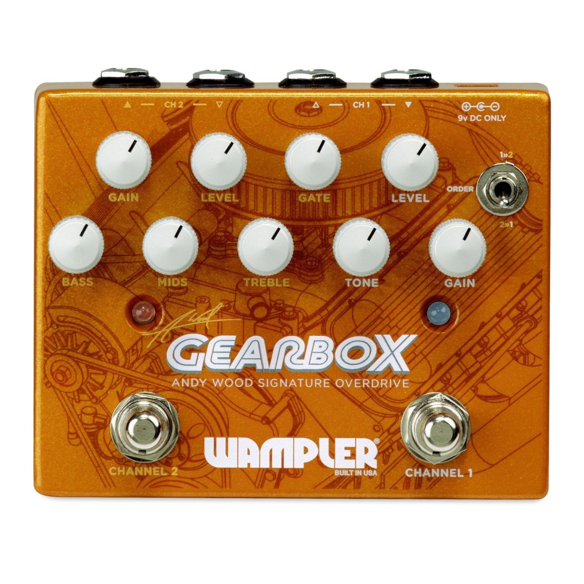 Wampler Gearbox Andy Wood Signature Pedal