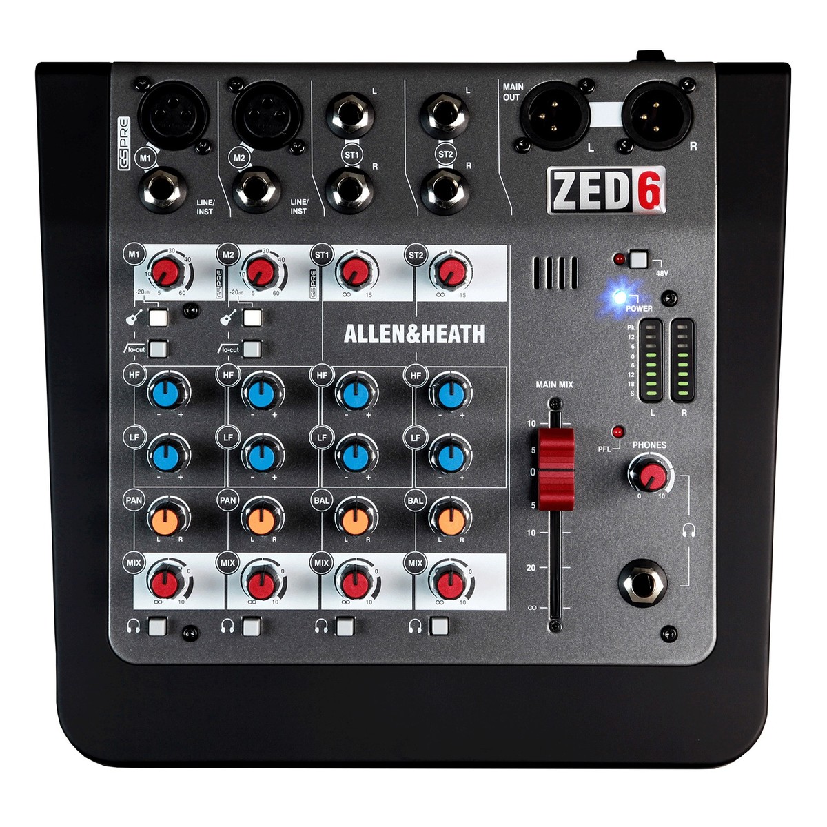 Allen & Heath ZED-6 Kompakt-Mischpult