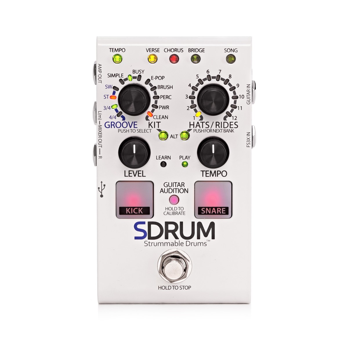 Digitech SDRUM Strummable Drums Pedal