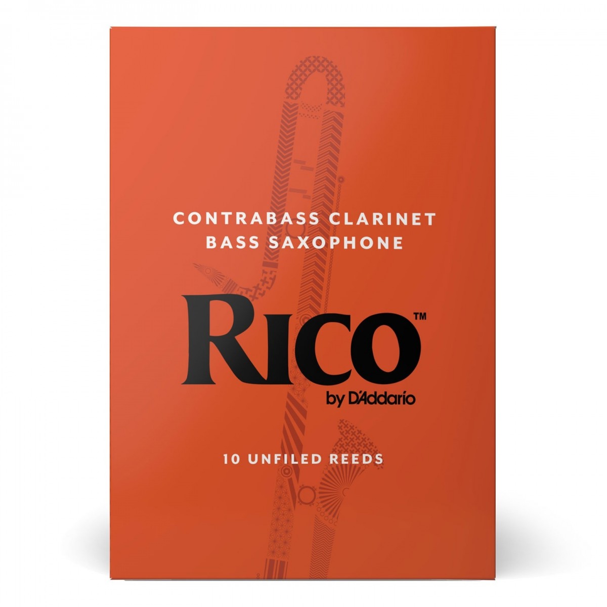 Rico von DAddario Kontrabass Klarinette / Bass Saxophon Blätter 1.5 (10er Pack)