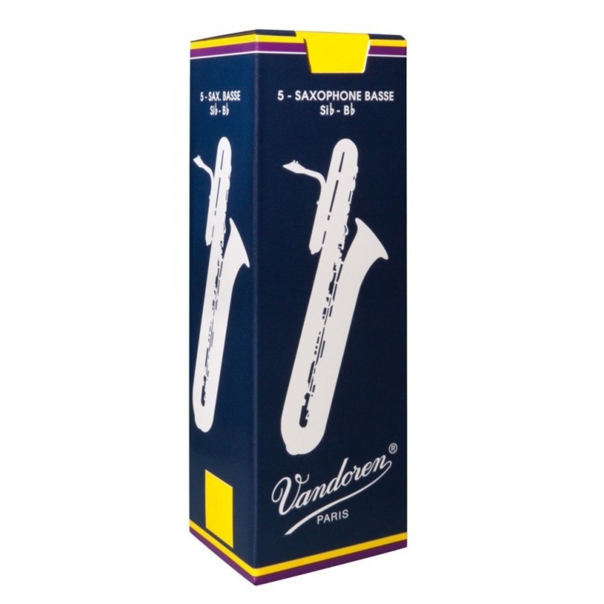 Vandoren Traditionelle Bass-Saxophon-Rohre 3 (5er Pack)