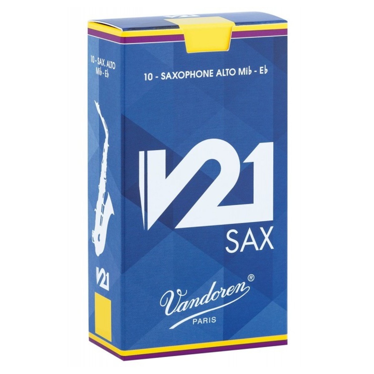 Vandoren V21 Alto Saxophon-Blättchen 3 (10er Pack)