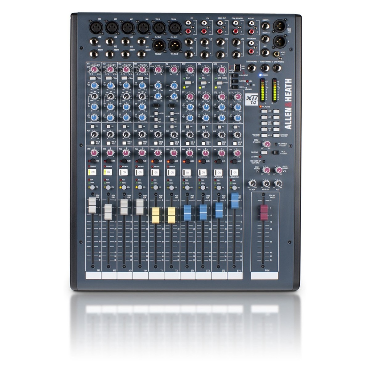 Allen & Heath XB-14-2 Broadcast-Mischpult mit Telco-Kanal
