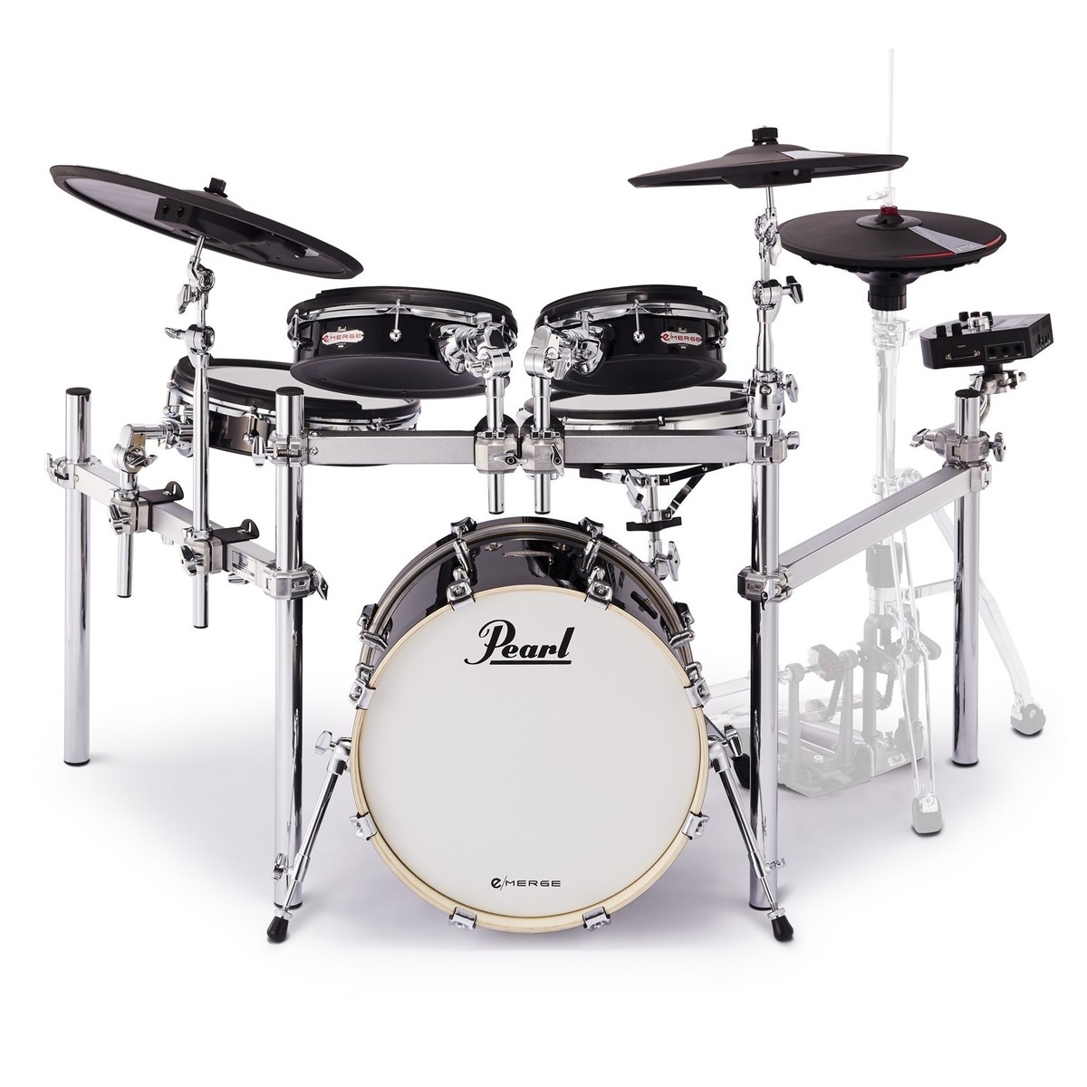 Pearl e/MERGE EM-53HB Hybrid-E-Drum-Kit Powered by Korg