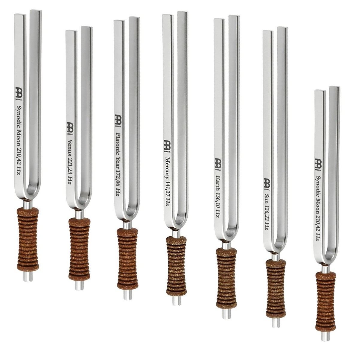 Meinl Planetary Tuned Chakra Set von Stimmgabeln