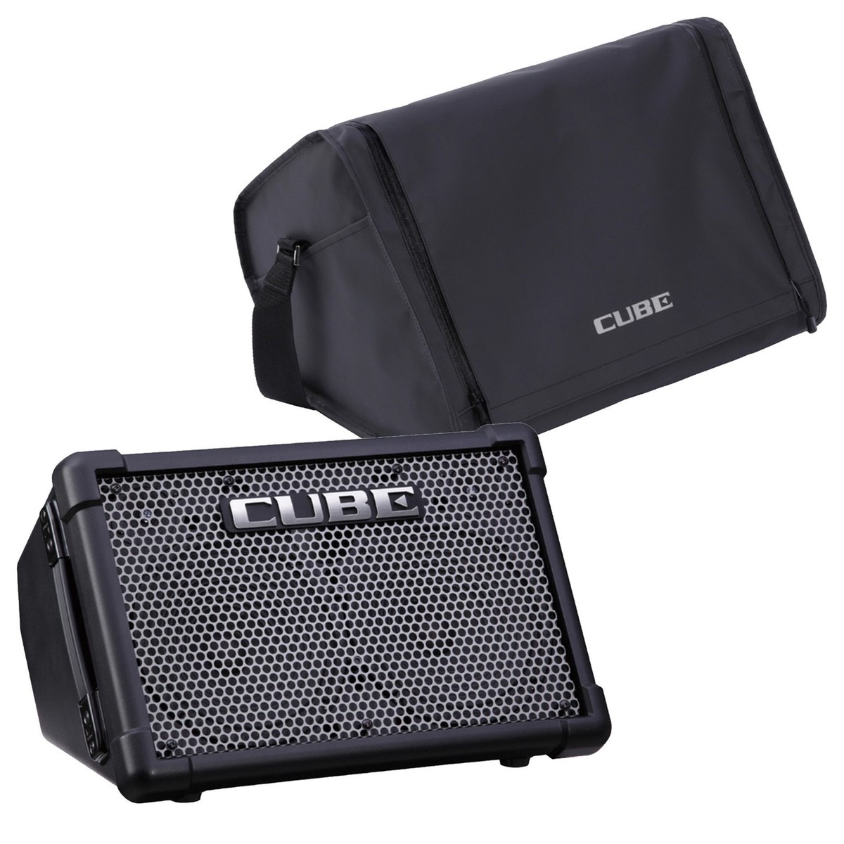 Roland CUBE Street EX Batteriebetriebener Stereo-Verstärker mit Tragetasche