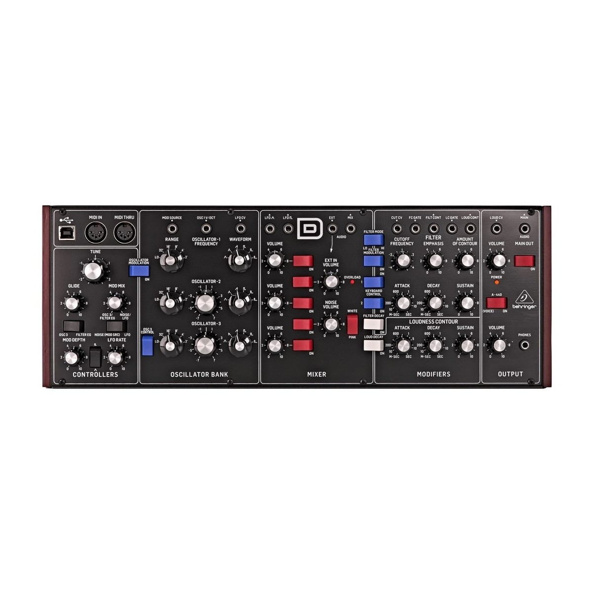 Behringer Model D Analogsynthesizer-Modul