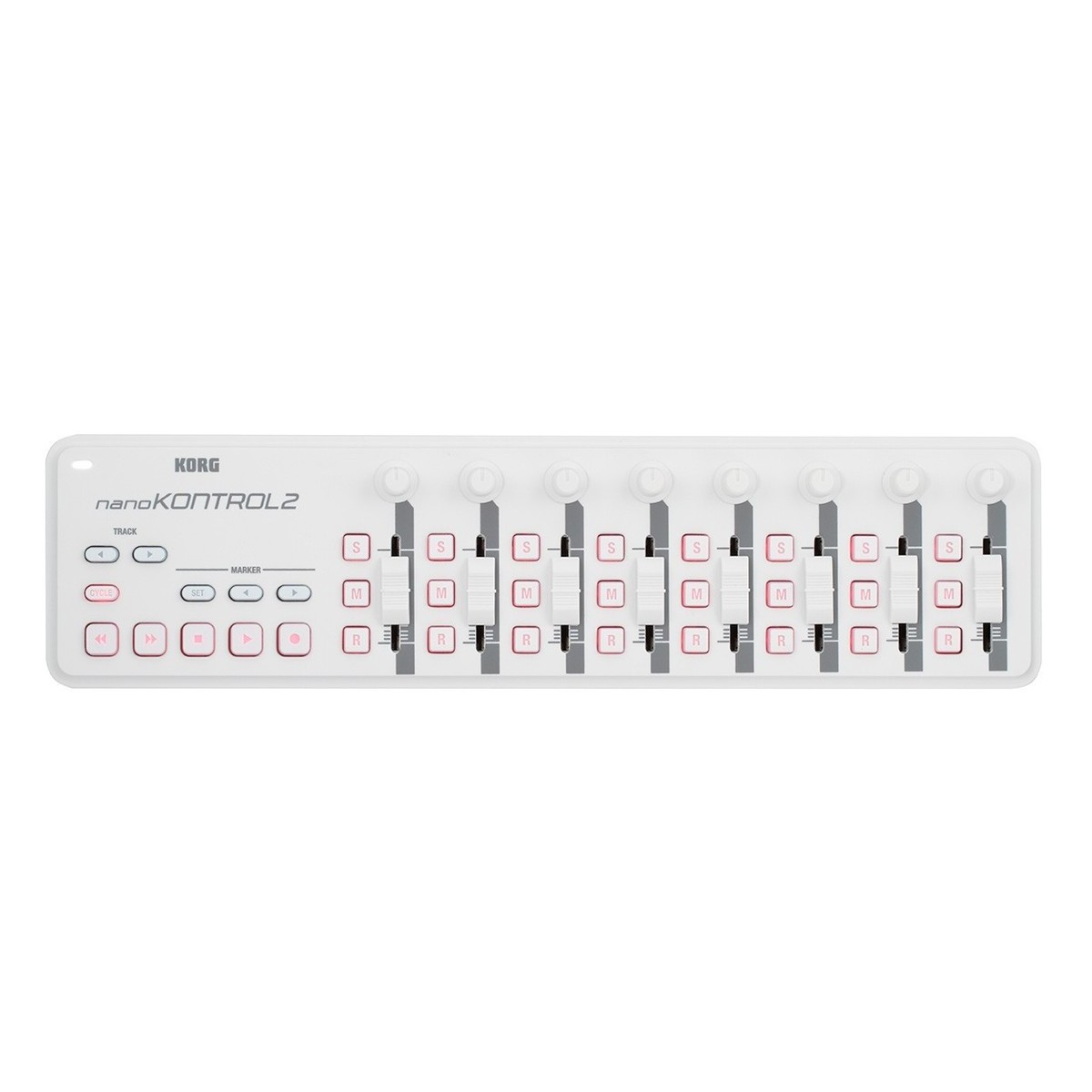 Korg nanoKONTROL2 USB-MIDI-Controller weiß