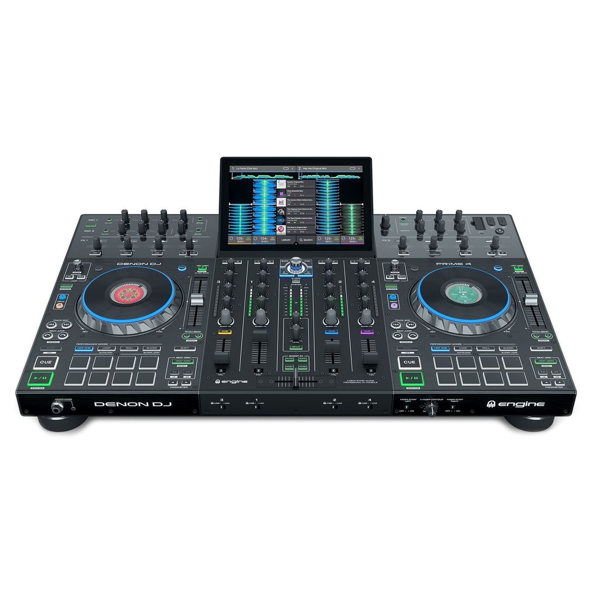 Denon DJ Prime 4 Standalone DJ-System mit 10' Touchscreen - Fast neu