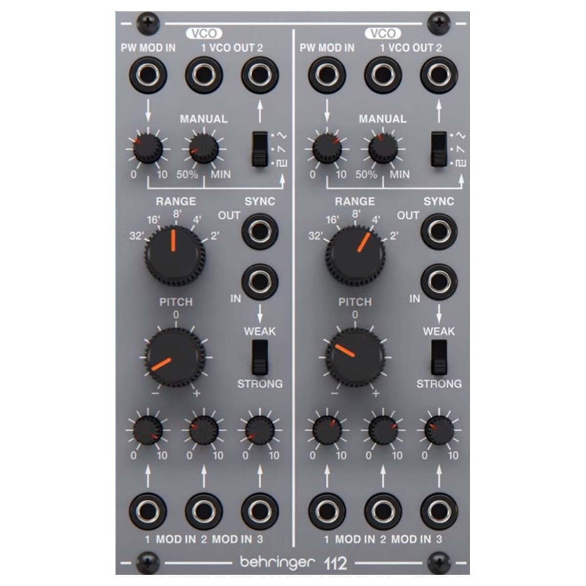 Behringer System 100 – 112 Dual VCO-Modul