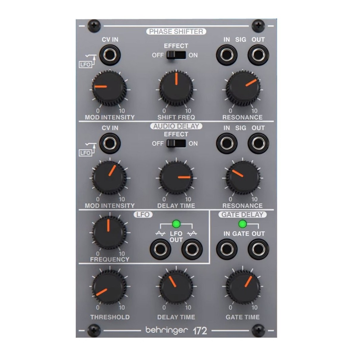 Behringer System 100 – 172 Phase Shifter/Delay/LFO-Modul