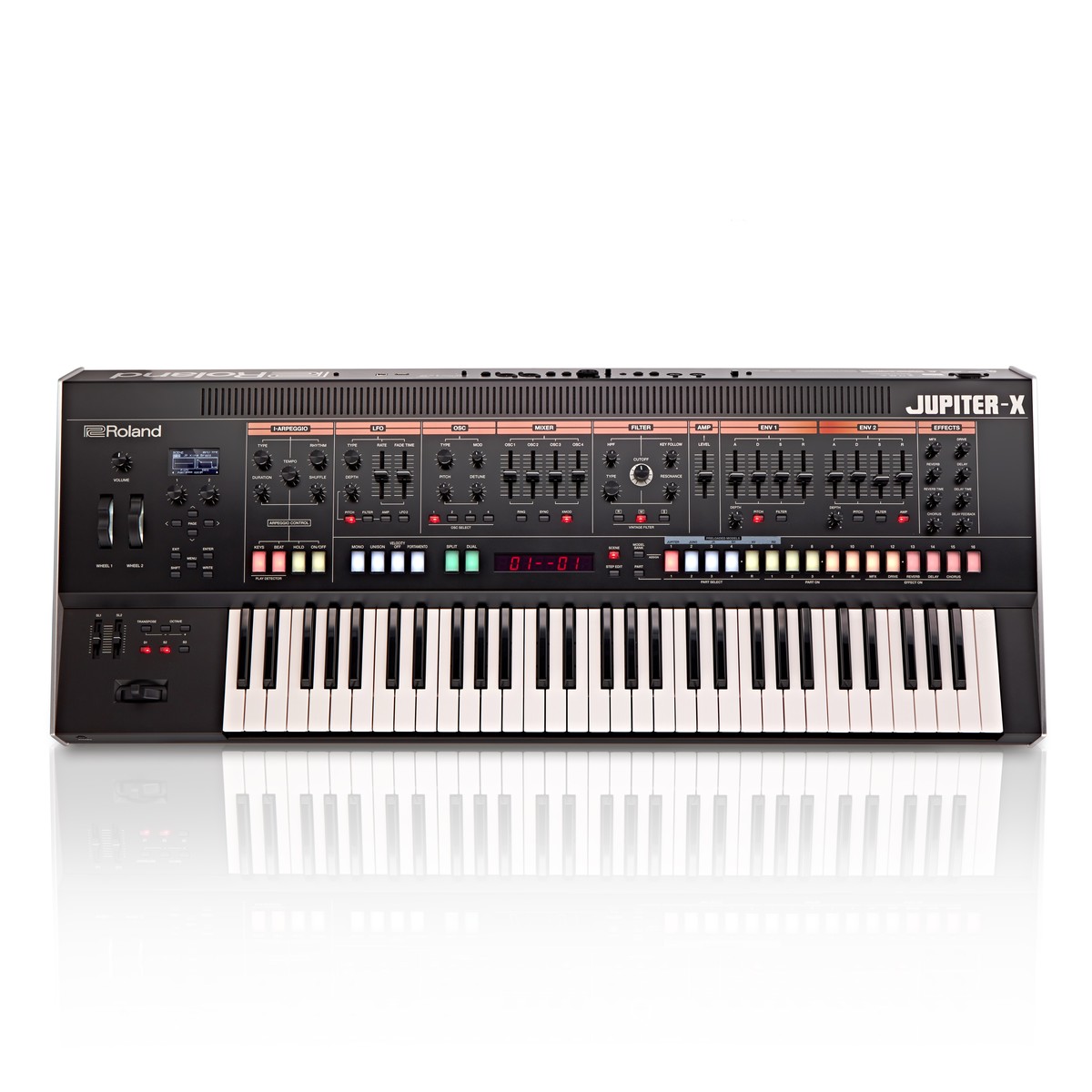 Roland Jupiter-X Synthesizer mit 61 Tasten