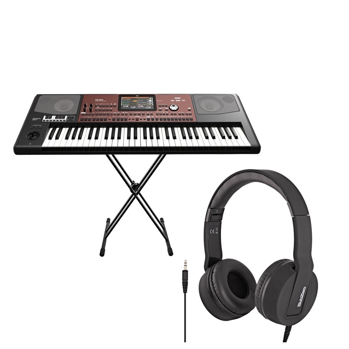 Korg Pa700 Oriental Professionelles Arranger-Keyboard Paket
