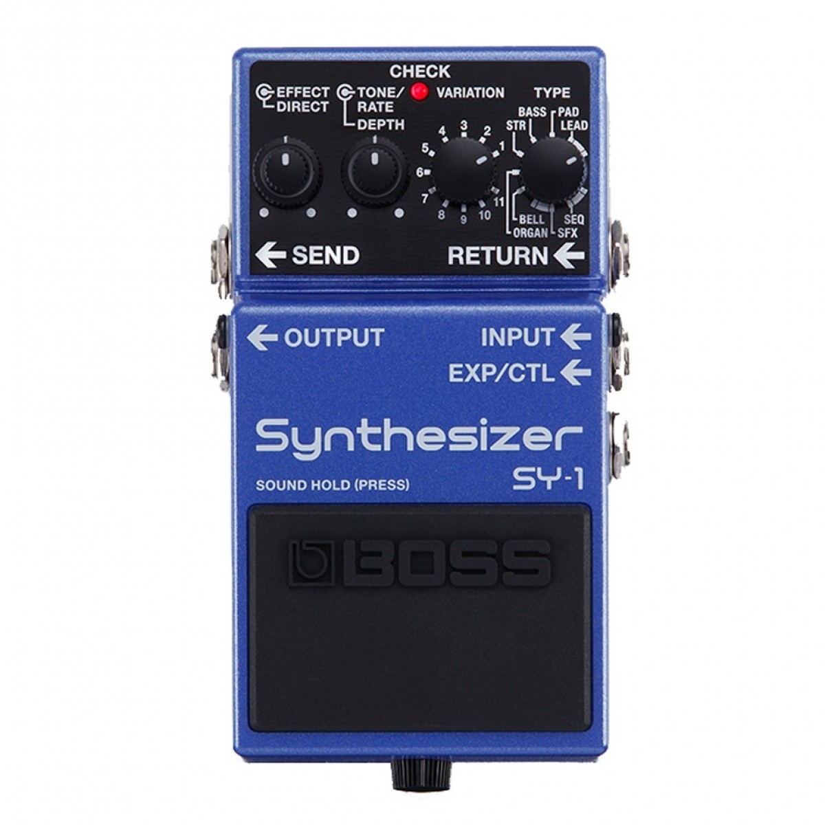 Boss SY-1 Synthesizer Effektpedal für E-Gitarre/Bassgitarre