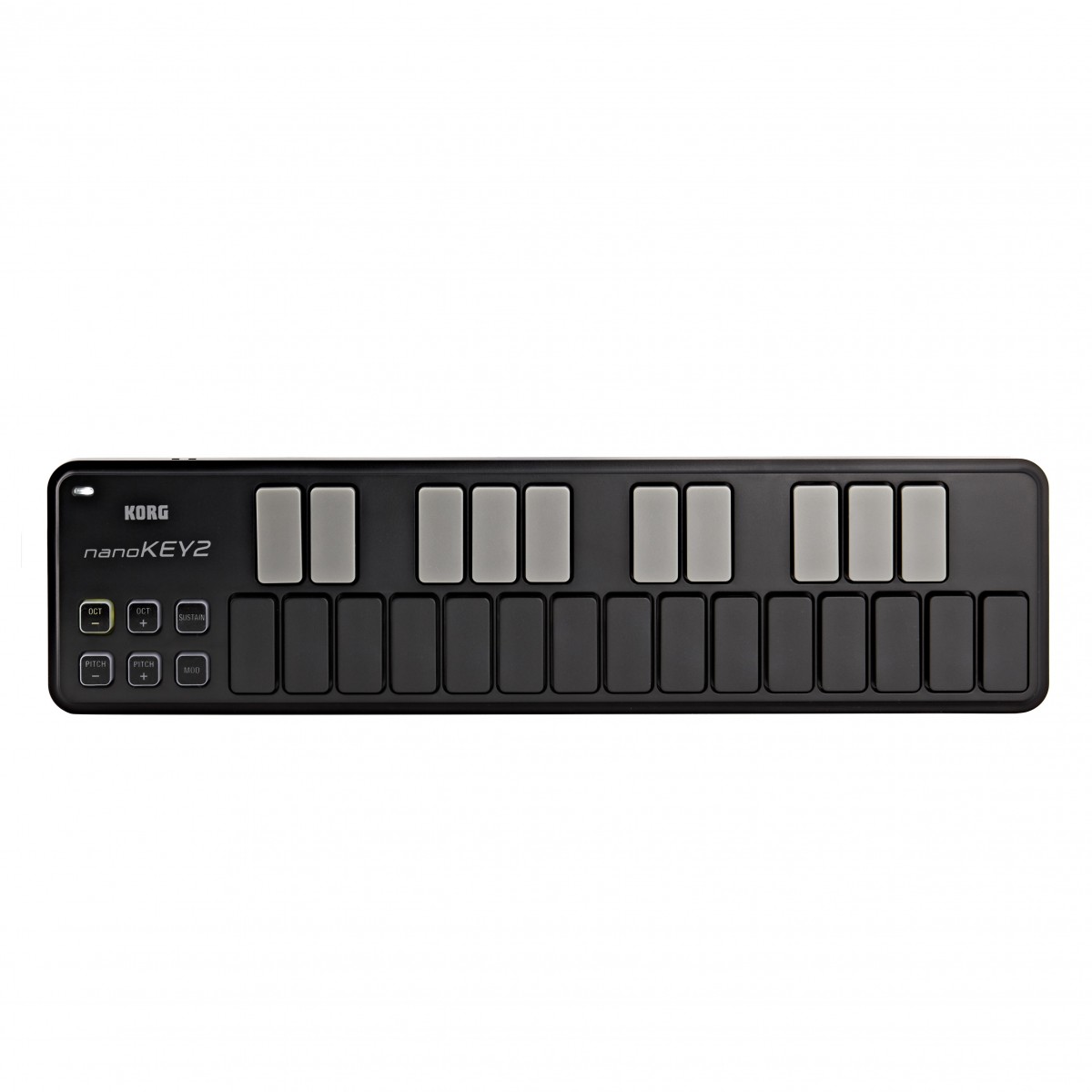 Korg nanoKEY2 USB-MIDI-Controller schwarz