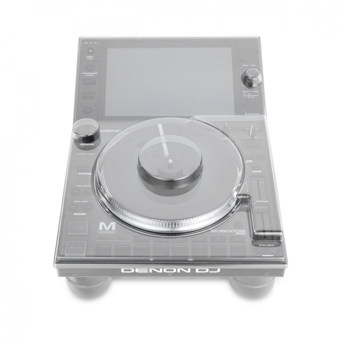 Denon DJ SC6000 Prime Media Player mit Decksaver Abdeckung