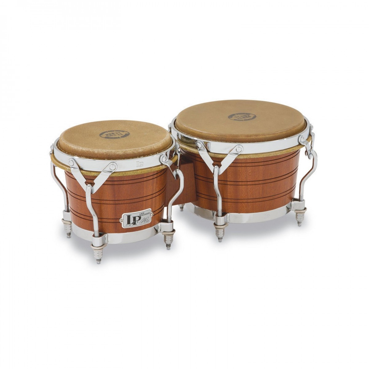 LP Original Bongos Traditionelle Felgen Natural Mahogany