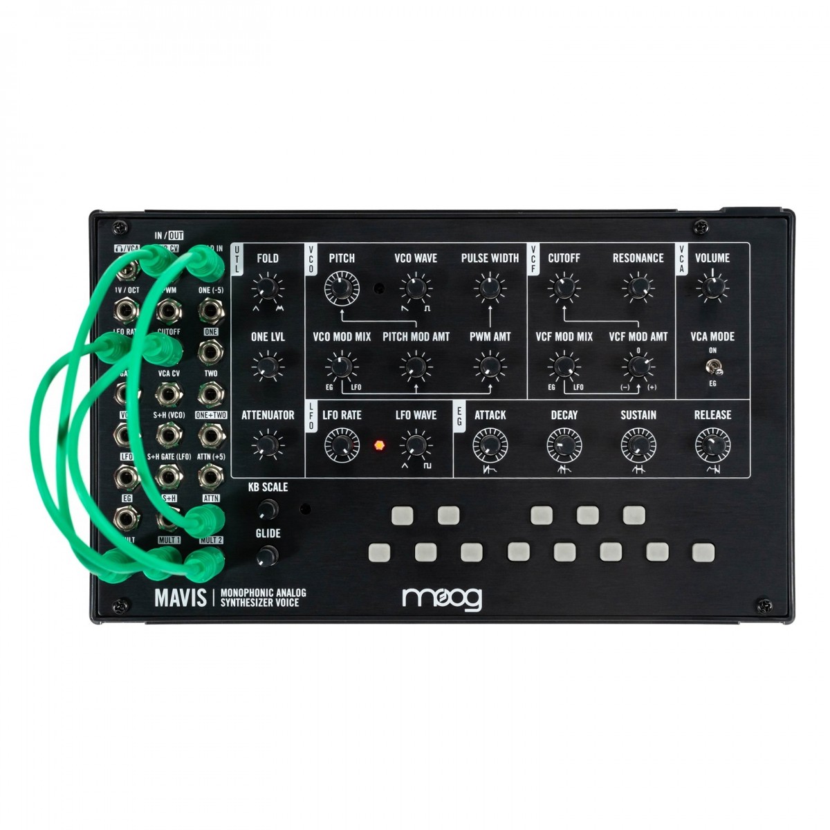 Moog MAVIS Semi-Modularer Analog-Synthesizer-Bausatz