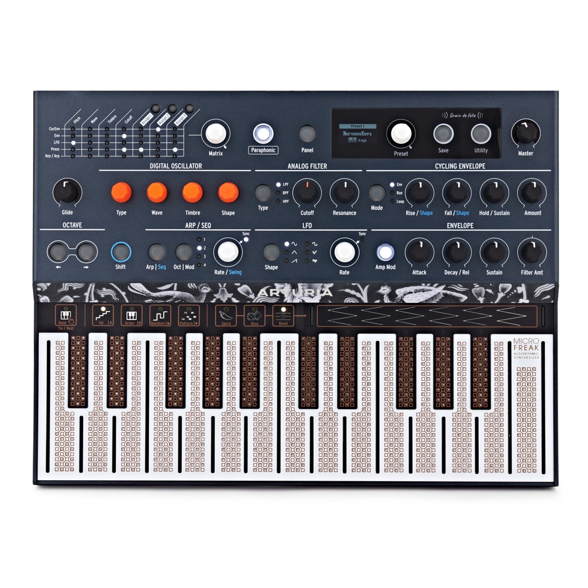 Arturia MICROFREAK Paraphoner Hybrid-Synthesizer