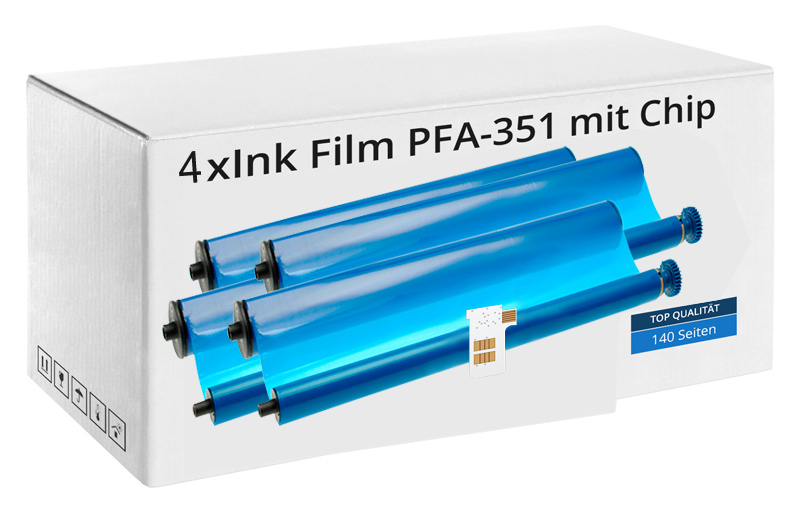 Multipack Kompatibel zu Philips PFA-351/352 enthält 4x Thermo-Transfer-Band