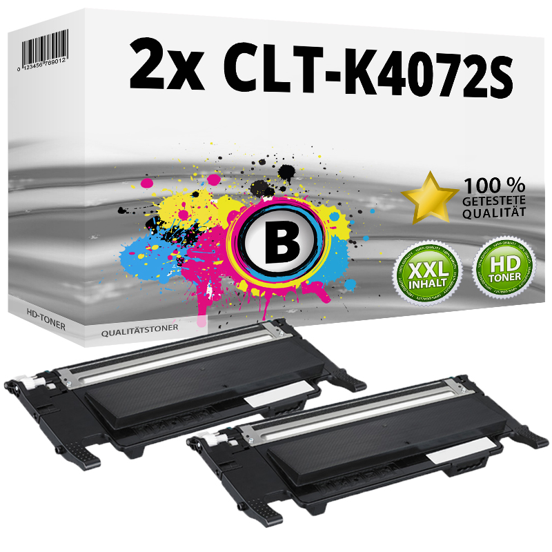 Sparset ersetzt Samsung CLP 320 325 CLX 3185 enthält 2x Toner