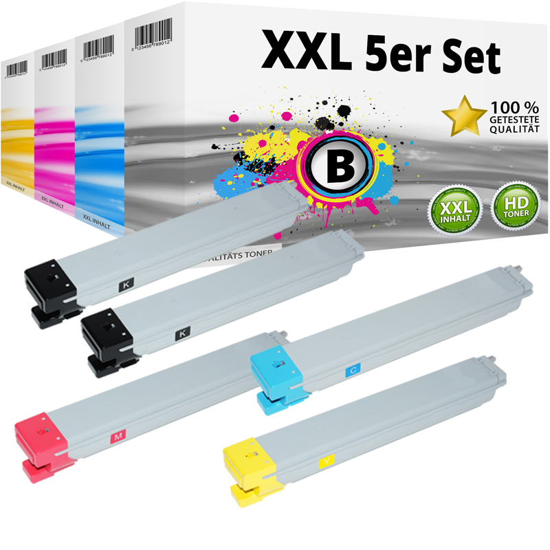 Multipack Kompatibel zu Samsung CLT-809S enthält 5x Toner