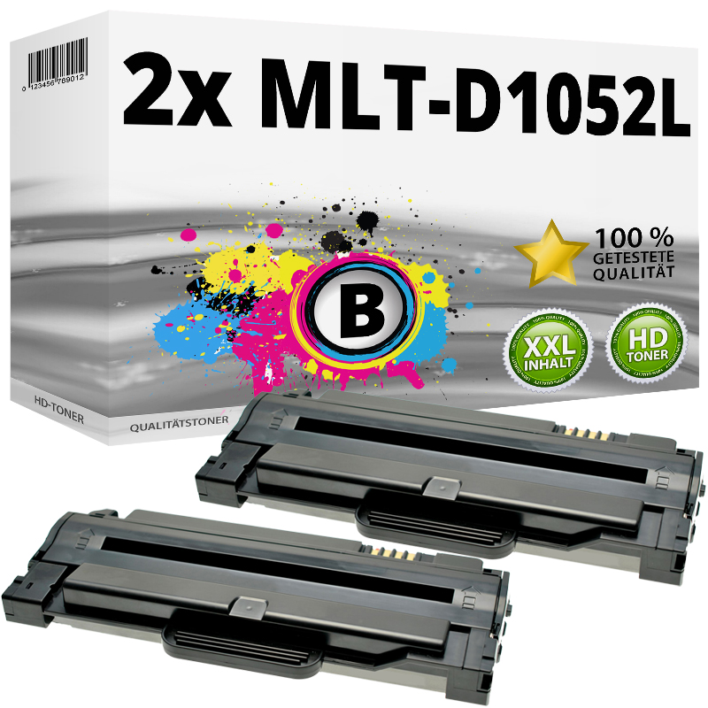 Sparset ersetzt Samsung MLT-D1052L enthält 2x Toner