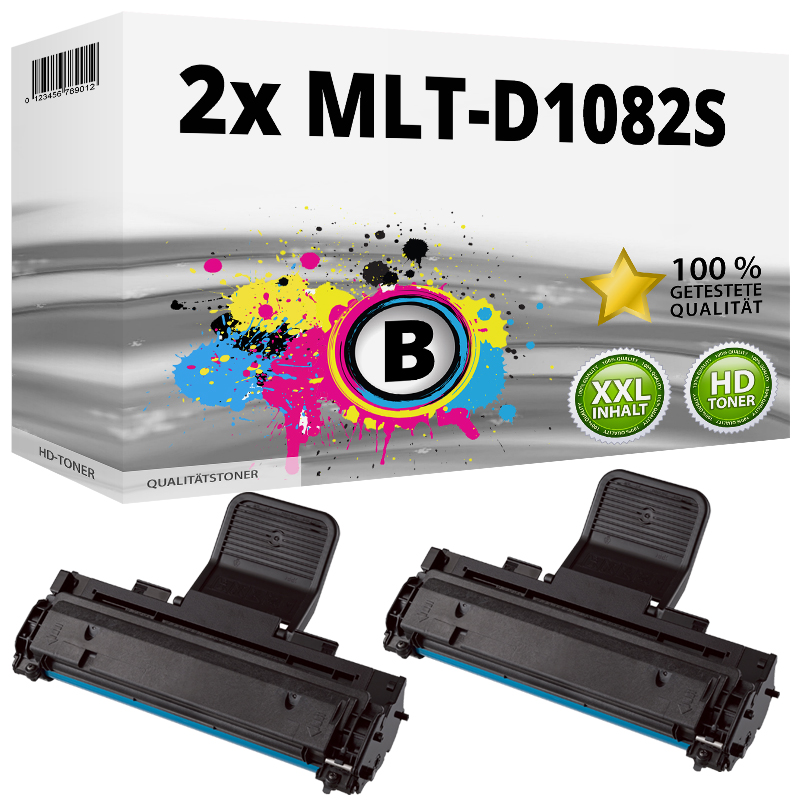 Sparset ersetz Samsung MLT-D1082S enthält 2x Toner